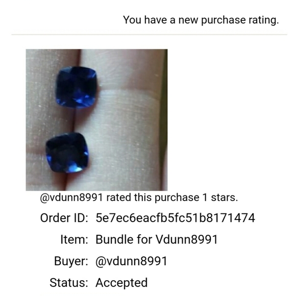 Buyers Beware of Thief Vdunn8991!!! - Picture 3 of 7